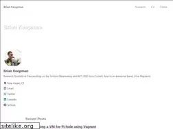 Sites similar to briankoopman.com