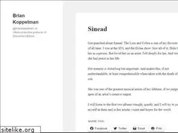 Sites similar to briankoppelman.com