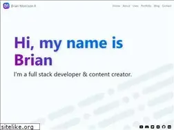 Sites similar to brianmorrison.me