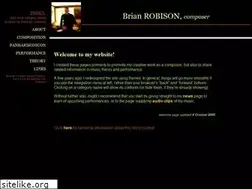 Sites similar to brianrobison.org