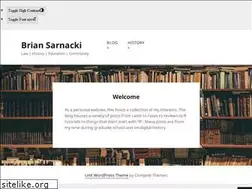 Sites similar to briansarnacki.com