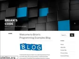 Sites similar to brianscode.com
