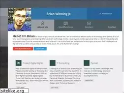 Sites similar to brianwinning.com