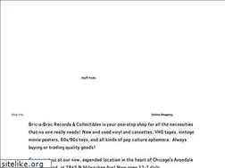 Sites similar to bricabracrecords.com