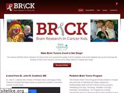 Sites similar to brick-brainresearchincancerkids.org