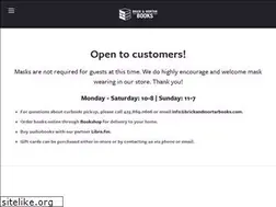 Sites similar to brickandmortarbooks.com