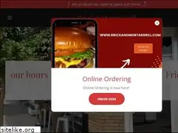 Sites similar to brickandmortargrill.com