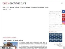 Sites similar to brickarchitecture.com