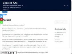 Sites similar to bricolez-fute.fr
