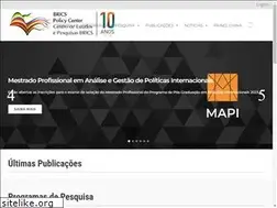 Sites similar to bricspolicycenter.org