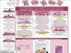 Sites similar to bridal-showergames.com