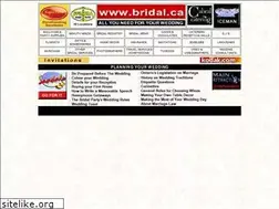 Sites similar to bridal.ca