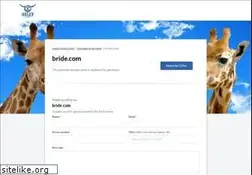 Sites similar to bride.com