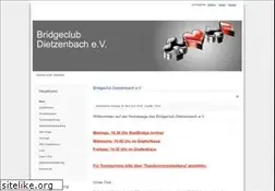 Sites similar to bridgeclub-dietzenbach.de