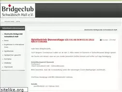 Sites similar to bridgeclub-schwaebisch-hall.de