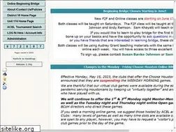 Sites similar to bridgeclubofhouston.org