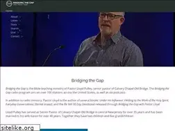 Sites similar to bridgegap.org