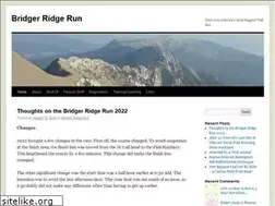 Sites similar to bridgerridgerun.wordpress.com