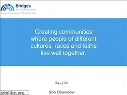 Sites similar to bridgesforcommunities.com