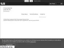 Sites similar to bridgetheatre.co.uk