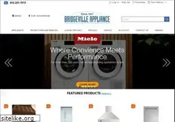 Sites similar to bridgevilleappliance.com