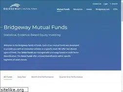 Sites similar to bridgewayfund.com