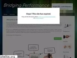 Sites similar to bridgingperformance.com