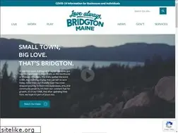 Sites similar to bridgtonmaine.org