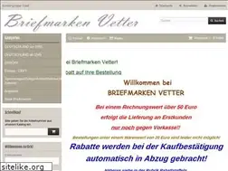 Sites similar to briefmarken-vetter.de