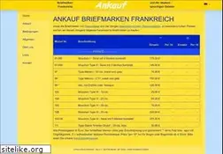 Sites similar to briefmarken.ws