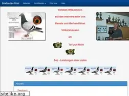 Sites similar to brieftauben-most.de