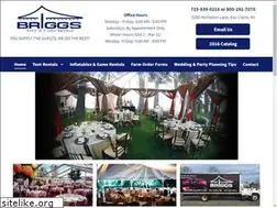 Sites similar to briggstent.com