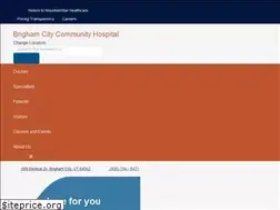 Sites similar to brighamcityhospital.com