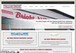 Sites similar to brightautoupholstery.com
