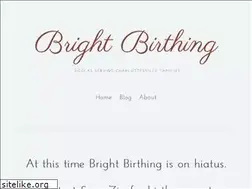 Sites similar to brightbirthing.com