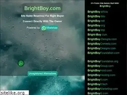 Sites similar to brightboy.com