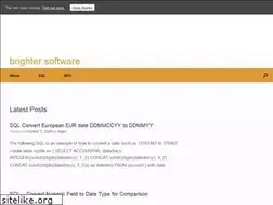 Sites similar to brightersoftware.net