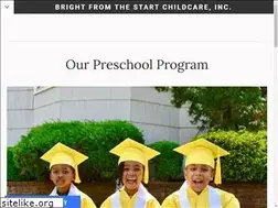 Sites similar to brightfromthestartchildcare.com