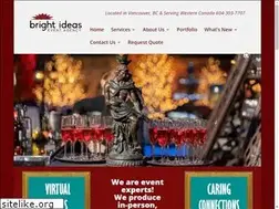Sites similar to brightideasevents.com