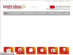 Sites similar to brightideaspromotional.co.uk