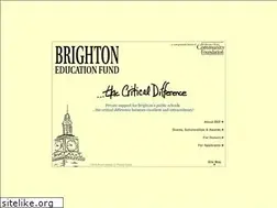 Sites similar to brightoneducationfund.org