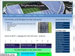 Sites similar to brightonfans.com