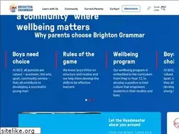 Sites similar to brightongrammar.vic.edu.au