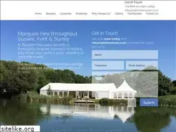 Sites similar to brightonmarquees.com