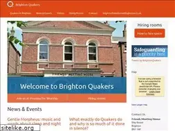 Sites similar to brightonquakers.co.uk