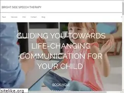 Sites similar to brightsidespeechtherapy.com
