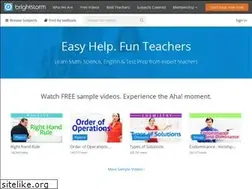 Sites similar to brightstorm.com