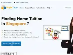 Sites similar to brighttutor.sg