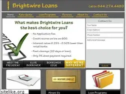 Sites similar to brightwireloans.com