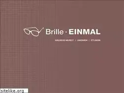 Sites similar to brille-einmal.de